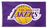 Los Angeles Lakers NBA Wincraft - 3' x 5' Purple 1-Sided Deluxe Flag