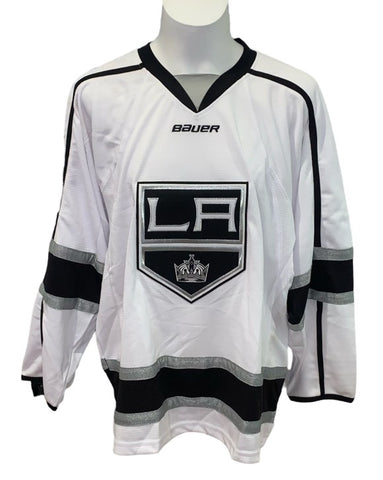 Los Angeles Kings NHL Bauer – Pro White Away Jersey - Goalie Cut