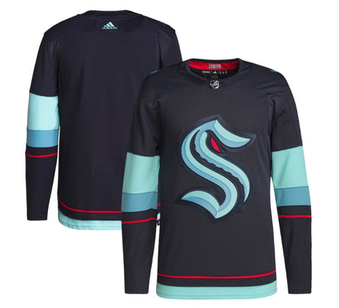 Seattle Kraken NHL adidas - Home Authentic Jersey