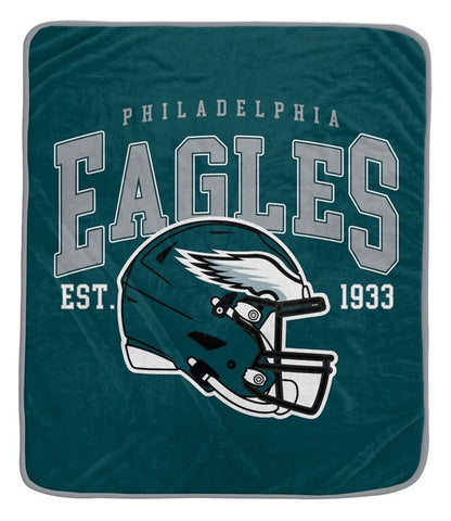 Philadelphia Eagles NFL Pegasus - Vintage Arch Ultra Soft 50" x 60" Blanket