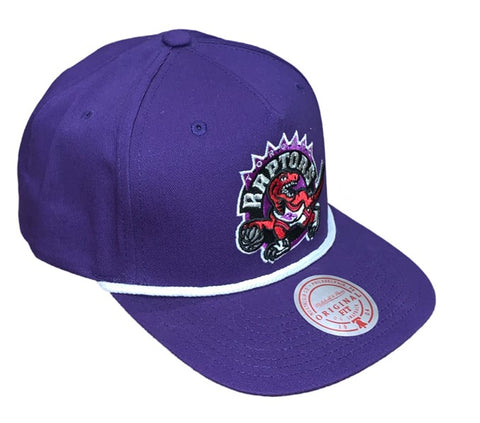 Toronto Raptors NBA Mitchell & Ness – Rope Golfer Snapback Cap