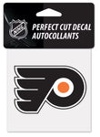 Philadelphia Flyers NHL WinCraft &nbsp;- 4" x 4" Colour Perfect Cut Decal