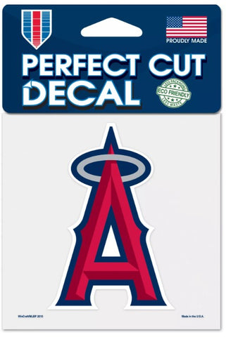 Los Angeles Angels MLB Wincraft – 4” x 4” Perfect Cut Decal