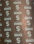 Seattle Kraken NHL Logo Brands – 50 x 60 inch Plush Throw Blanket