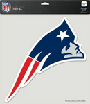 New England Patriots NFL WinCraft – 8”x 8” Perfect Cut Decal