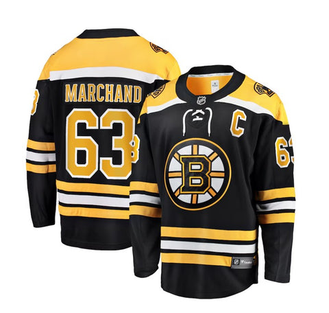 Boston Bruins NHL Fanatics - Brad Marchand Breakaway Jersey
