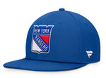 New York Rangers NHL Fanatics - Core Primary Logo Snapback Cap