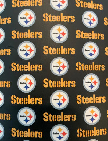Pittsburgh Steelers NFL Logo Brands – 50 x 60 Plush Throw Blanket