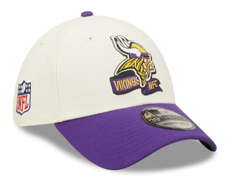 Minnesota Vikings NFL New Era - Sideline 39THIRTY 2-Tone Flex Cap