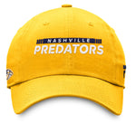 Nashville Predators NHL Fanatics - Authentic Pro Rink Adjustable Cap