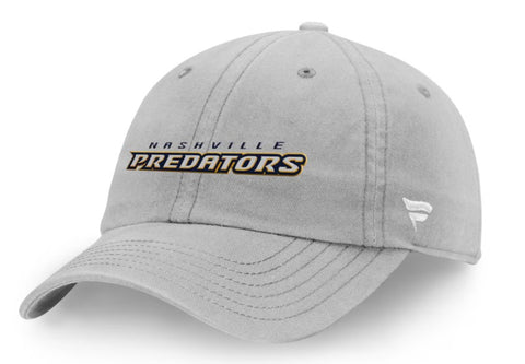 Nashville Predators NHL Fanatics - Wordmark Core Adjustable Cap