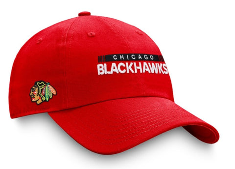 Chicago Blackhawks NHL Fanatics - Authentic Pro Rink Adjustable Cap