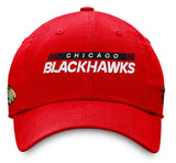 Chicago Blackhawks NHL Fanatics - Authentic Pro Rink Adjustable Cap