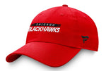 Chicago Blackhawks NHL Fanatics - Authentic Pro Rink Adjustable Cap