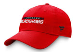 Chicago Blackhawks NHL Fanatics - Authentic Pro Rink Adjustable Cap