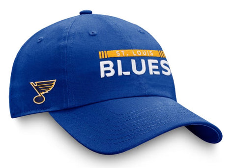 St. Louis Blues NHL Fanatics - Authentic Pro Rink Adjustable Cap