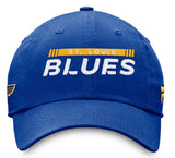 St. Louis Blues NHL Fanatics - Authentic Pro Rink Adjustable Cap