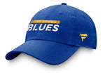 St. Louis Blues NHL Fanatics - Authentic Pro Rink Adjustable Cap