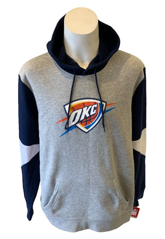 Oklahoma City Thunder NBA Apparel - Colour Block Pullover Hoodie