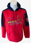 St. Louis Cardinals MLB Majestic – Colour Block Pullover Hoodie