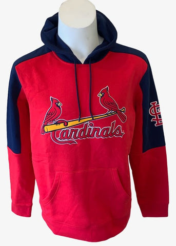 St. Louis Cardinals MLB Majestic – Colour Block Pullover Hoodie