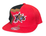 Philadelphia 76ers NBA Mitchell & Ness - Hardwood Classics 2.0 Snapback Cap