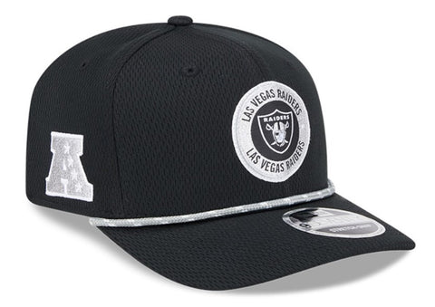 Las Vegas Raiders NFL New Era - Sideline 9SEVENTY Stretch-Snap Cap