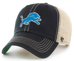 Detroit Lions NFL ’47 Brand - Trawler Trucker Clean Up Snapback Cap