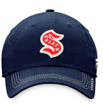 Seattle Kraken NHL Fanatics - Deep Sea Blue Winter Classic Adjustable Cap
