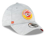 Kansas City Chiefs NFL New Era - Road Sideline 39THIRTY Stretch Fit Cap