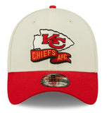 Kansas City Chiefs NFL New Era - Sideline 39THIRTY 2-Tone Flex Cap
