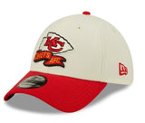 Kansas City Chiefs NFL New Era - Sideline 39THIRTY 2-Tone Flex Cap
