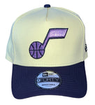 Utah Jazz NBA New Era - Primary Two-Tone 9FORTY A-Frame Snapback Cap