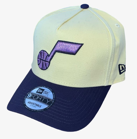 Utah Jazz NBA New Era - Primary Two-Tone 9FORTY A-Frame Snapback Cap
