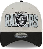 Las Vegas Raiders NFL New Era - Draft 39THIRTY Flex Cap