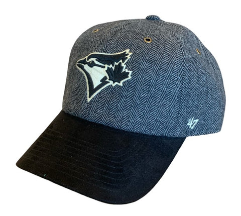 Toronto Blue Jays MLB ’47 Brand – Tweed Wool Adjustable Cap