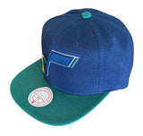Utah Jazz NBA Mitchell &amp; Ness - Classics Team Two-Tone Snapback