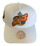 Seattle Supersonics NBA Mitchell & Ness - Jersey Mesh White 110 Adjustable Cap