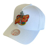 Seattle Supersonics NBA Mitchell & Ness - Jersey Mesh White 110 Adjustable Cap