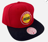 Houston Rockets NBA Mitchell & Ness – Two-Tone Team Ground Snapback