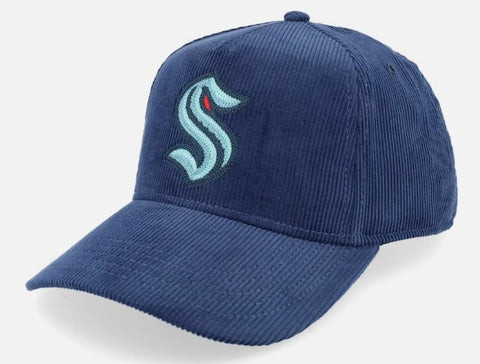 Seattle Kraken NHL ’47 Brand - Thick Cord Clean Up Adjustable Cap