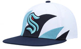 Seattle Kraken NHL Mitchell & Ness - Sharktooth Snapback Cap