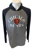 Chicago Bears NFL Team Apparel – First Down Long Sleeve Hooded Tee