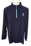 Seattle Kraken NHL Apparel - Face-Off Quarter Zip Jacket