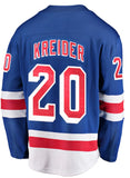 New York Rangers NHL Fanatics - Chris Kreider Home Jersey