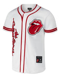 Rolling Stones - Baseball Jersey – White