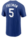 Los Angeles Dodgers MLB Nike - Freddie Freeman World Series Champions T-Shirt