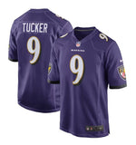 Baltimore Ravens NFL Nike - Justin Tucker Game Jersey – Purple