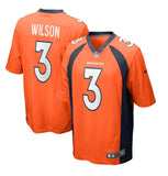 Denver Broncos NFL Nike Russell Wilson Game Jersey – Orange