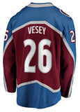 Colorado Avalanche NHL Fanatics - Jimmy Vesey Home Jersey